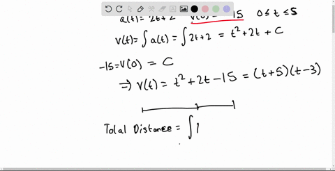 at-2t-2-v0-15-0-t-5-find-the-distance-traveled-in-m-during-the-given-time-interval-91568