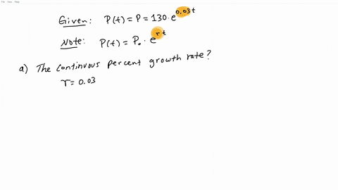 a-what-is-the-continuous-percent-growthrate-for-p-130e003-with-time-in-years-the-continuous-percent-growth-rate-is-b-write-this-function-in-thc-form-p-hoa-what-the-annual-percent-growth-rate-33595