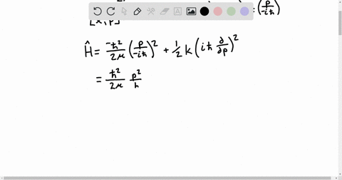 transform-the-hamiltonian-for-the-harmonic-oscillator-expressed-in-the-x-representation-h-frachbar-2-89212