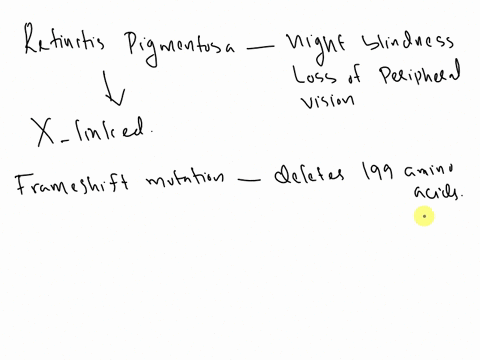 retinitis-pigmentosa-refers-to-a-group-of-conditions-that-cause-night-blindness-and-a-loss-of-peripheral-vision-before-age-20-a-form-of-x-linked-retinitis-pigmentosa-is-caused-by-a-frameshif-30032