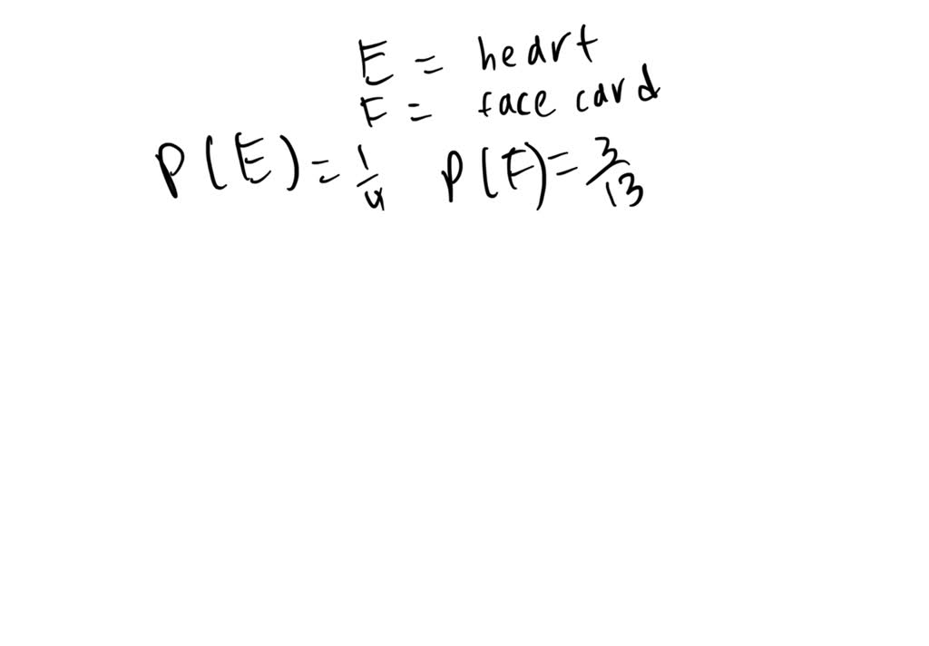 the experimental probability of selecting a heart