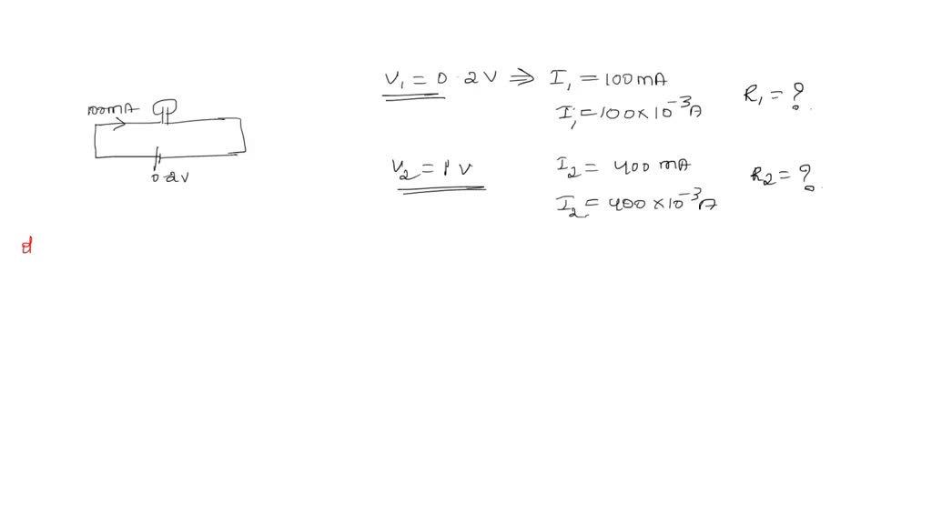 SOLVED The filament of a bulb takes a current 100 mA when potential
