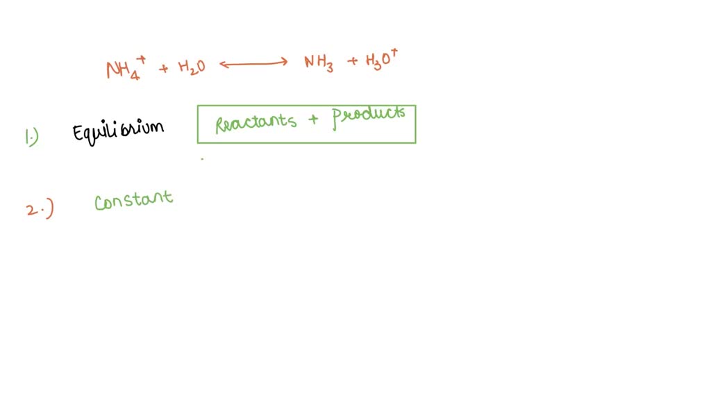SOLVED: In this reaction NH3 + HCL = what change is observed