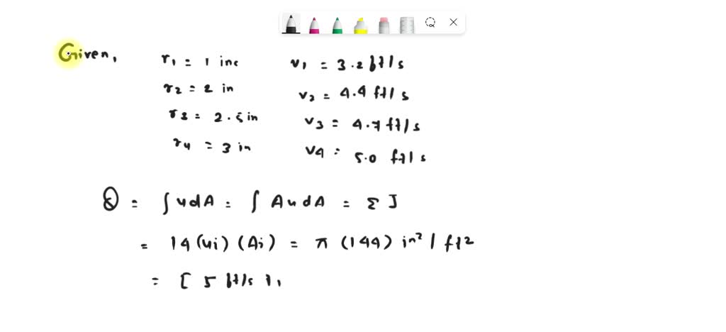 solved-the-fluid-axial-velocities-shown-in-fig-p-s-7-are-the-average