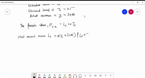 you-are-using-holts-exponential-smoothing-method-with-smoothing-constants-01-for-level-and-03-for-trend-to-forecast-weekly-revenues-from-cosmetic-products-at-local-drug-store_-just-prior-to-33686