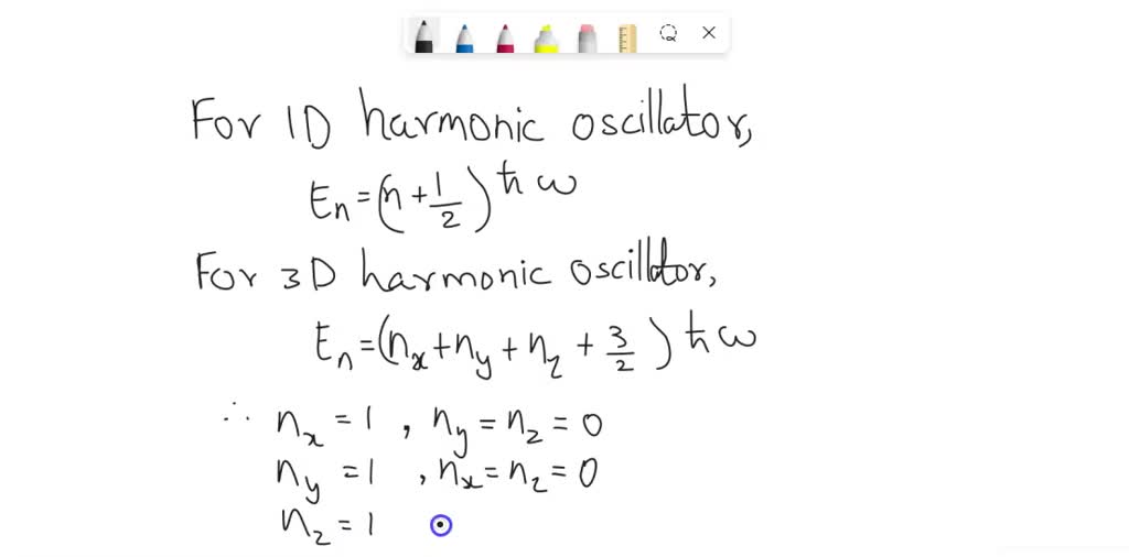SOLVED The normalized energy eigenfunction for the first excited state