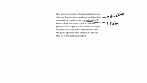 how-does-your-definition-of-religion-change-from-the-following-2-perspectives-studying-new-religions-from-the-outside-vs-practicing-your-personal-religion-i-define-religion-as-a-unique-experience-base