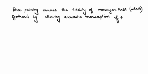 base-pairing-by-hydrogen-bond-formation-between-complementary-bases-is-a-fundamental-feature-of-many-processes-described-in-chapter-4-of-the-text-discuss-the-role-of-base-pairing-in-the-cont-84055