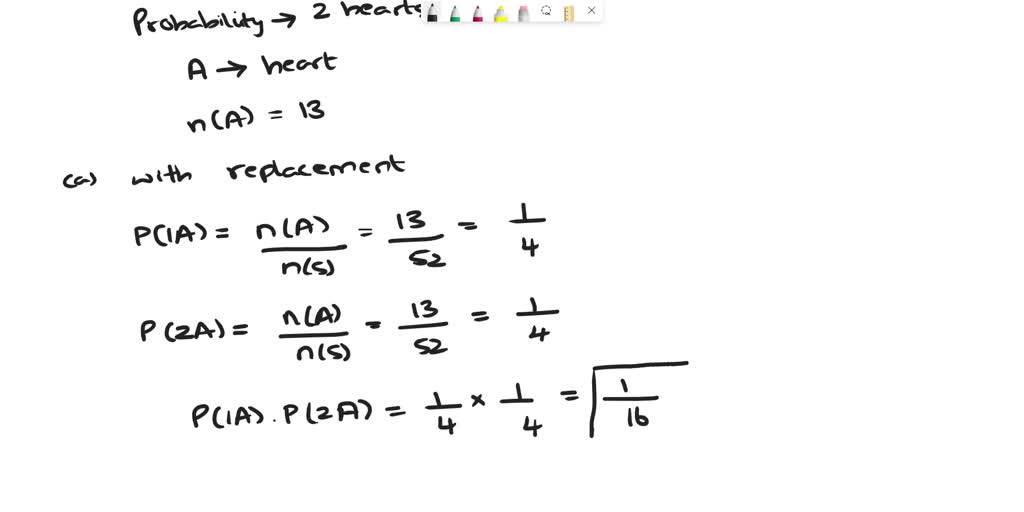 SOLVED Consider standard deck Of cards (52 with each of four suits club diamond , heart; hearts