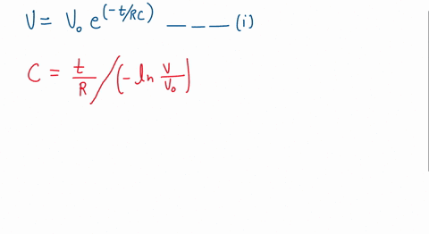 a-capacitor-when-fully-charged-holds-50-j-of-energy-when-it-is-connected-across-a-10-k-resistor-20-j-of-energy-is-dissipated-in-85-ms-what-is-the-capacitance-of-the-capacitor-51738