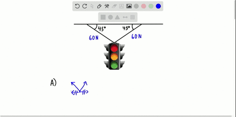 a-what-is-the-resultant-force-exerted-by-the-two-cables-supporting-the-traffic-light-in-figure-p475-b-what-is-the-weight-of-the-light-2