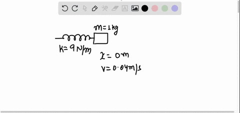 a-100-kg-mass-is-connected-to-a-spring-with-a-spring-constant-of-900-nm-if-the-initial-celocity-is-400-cms-004-ms-and-the-inital-displacement-is-000-cm-then-what-is-the-amplitude-of-the-osci-11439