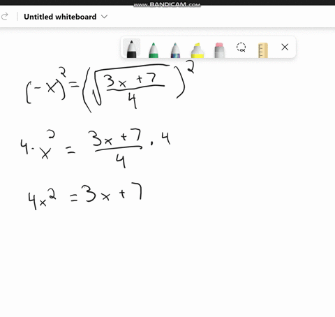 solve-each-equation-check-your-solutions-xsqrtfrac3-x74-76367