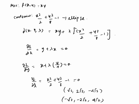 x2-y2-find-the-absolute-extrema-of-fzy-xy-on-the-ellipse-1-the-absolute-minimum-value-of-fzy-on-the-ellipse-is-the-absolute-maximum-value-of-fzy-on-the-ellipse-is-51737