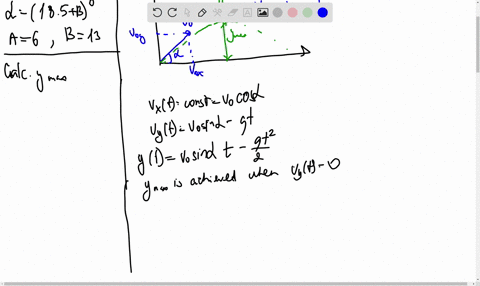 a-ball-is-launched-with-a-speed-of-165-a-ms-at-an-angle-of-185-b-degrees-above-the-horizontal-how-high-above-a-level-ground-is-the-ball-at-the-highest-point-of-its-trajectory-calculate-the-a-87981