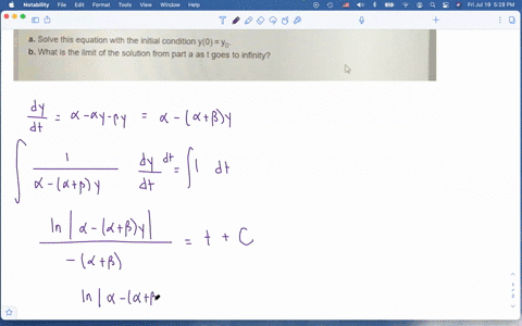 the-hodgkin-huxley-model-for-excitable-nerve-cells-is-a-set-of-four-differential-equations-three-of-the-following-form-where-y-is-a-variable-between-0-and-1-related-to-potassium-channel-activation-sod