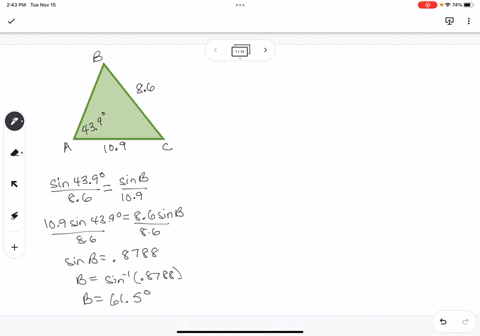 determine-the-number-of-triangles-with-the-given-parts-if-possible-solve-each-triangle-a-4398-_-a-86-b-109-select-the-correct-choice-below-and-fill-in-the-answer-boxes-within-the-choice-if-n-88982