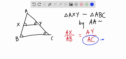 assume-that-xy-is-parallel-to-bc-a-x-b-given-that-ab-65xb-175and-ay-35-find-ac-round-your-answer-to-wo-decimal-places-if-necessary-54037