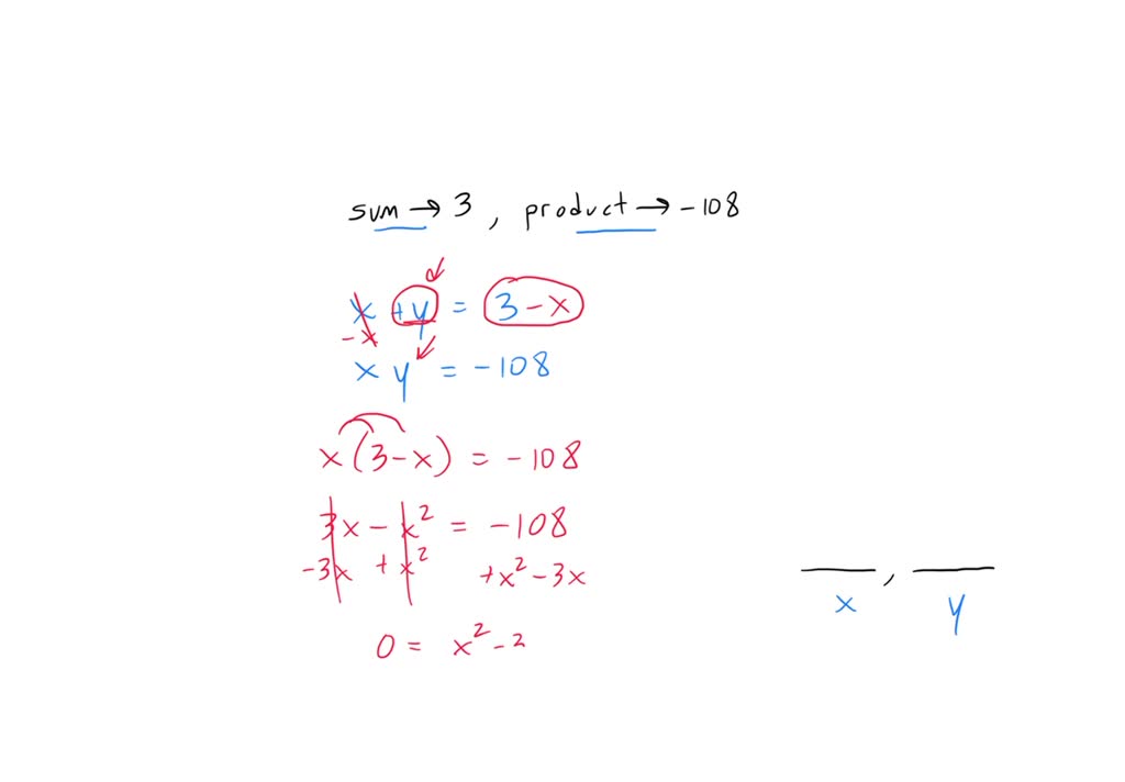 solved-find-two-integers-whose-sum-is-3-and-product-is-108