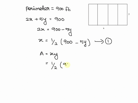 18-consider-the-following-problem-a-farmer-with-900-ft-of-fencing-wants-to-enclose-a-rectangular-area-and-then-divide-it-into-four-pens-with-fencing-parallel-to-one-side-of-the-rectangle-wha-65377
