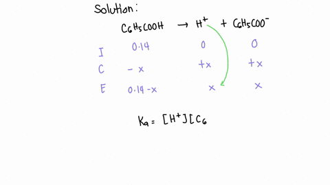 the-k-for-benzoic-acid-is-65-10-calculate-the-ph-of-a-014-m-benzoic-acid-solution-53822