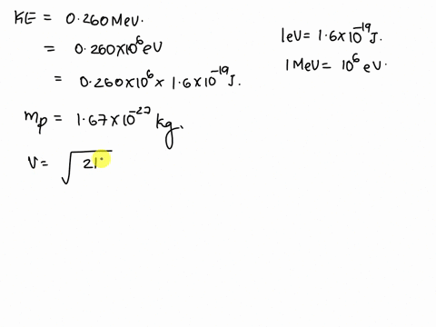 find-the-radius-of-curvature-in-m-of-the-path-of-a-0260-mev-proton-moving-perpendicularly-to-the-115-t-field-of-a-cyclotron-88025