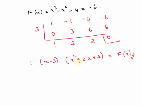 which-ofthe-following-options-correctly-represents-the-complete-factored-form-of-the-polynomial-fx-x-4x-6-0-4-fx-x-3x101-0-b-fx-x3xix-1-c-fx-xjxix1-0-d-fx-x-3xi-1-0-20541