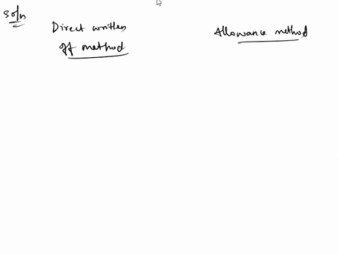 compare-and-contrast-the-direct-write-off-method-and-the-allowance-method-for-bad-debts-at-a-minimum-please-consider-the-following-in-your-answer-when-is-the-expense-for-uncollected-accounts-55885