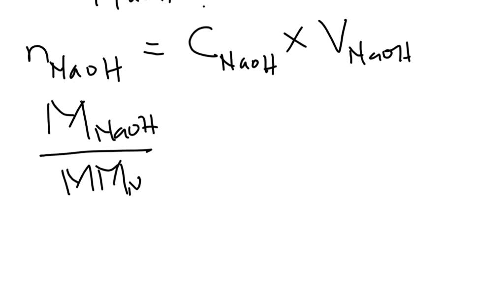 SOLVED: Calculate the molarity of solution given the following