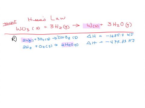 use-hesss-law-to-calculate-the-enthalpy-change-for-the-reaction-from-the-following-data-16854-kj-47784-kj-05177