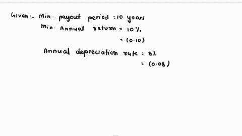 an-investigation-of-a-proposed-investment-has-been-made-the-following-result-has-been-presented-to-management-the-minimum-payout-period-based-on-capital-recovery-using-a-minimum-annual-retur-53163