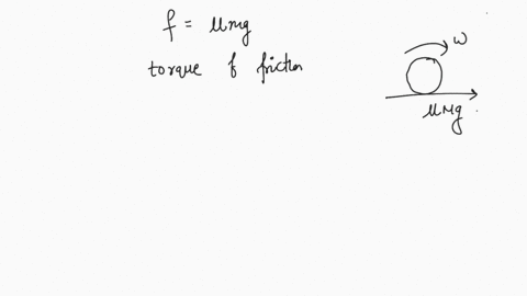uniform-solid-disk-with-mass-m-and-radius-r-is-rotating-about-its-central-axis-at-an-angular-speed-j-when-it-is-set-on-a-horizontal-surface-and-released-as-shown-in-the-figure-below-the-coef-40534
