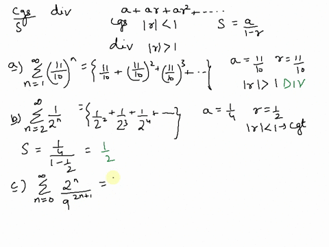 point-the-following-series-are-geometric-series-or-a-sum-of-two-geometric-series_-determine-whether-each-series-converges-or-not-for-the-series-which-converge-enter-the-sum-of-the-series-for-12802