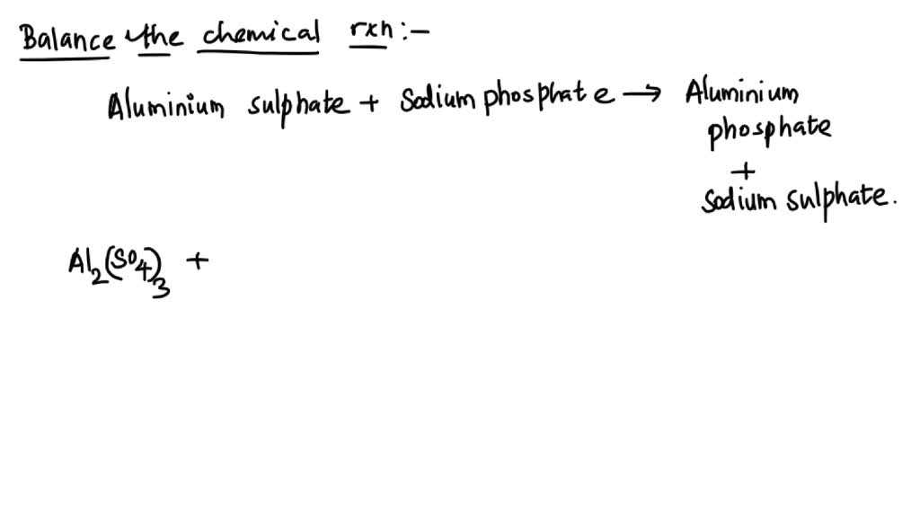 SOLVED 'Write and then balance this reaction. Include all states of
