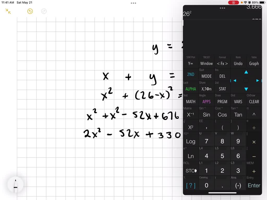 divide 26 into 3 parts