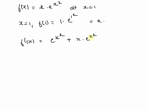find-the-slope-of-the-normal-line-of-the-curve-yxex2-at-x1-18358
