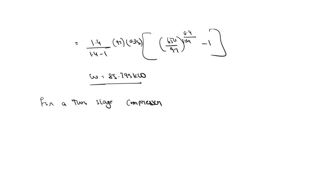 SOLVED An air compressor has a suction volume of 0.3 m^3/s at 28Â°C