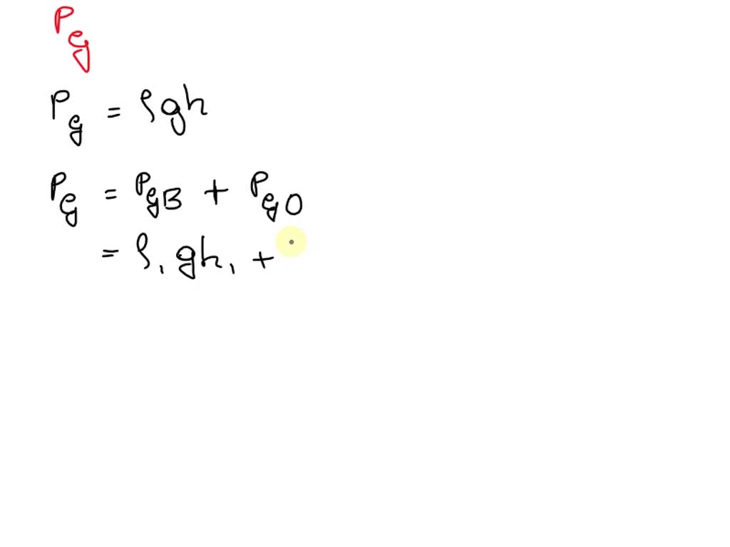 SOLVED using the gauge pressure calculate the force exerted on the