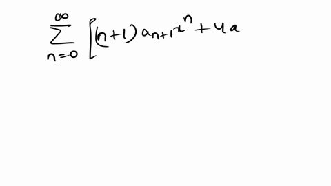 point-assume-that-y-is-the-solution-of-the-initial-value-problem-3-sin-y-4y-x-0-3-x-0-y0-1-_-if-y-is-written-as-a-power-series-y-2-cnx-n0-then-the-first-few-terms-are-14-note-you-do-not-have-61206