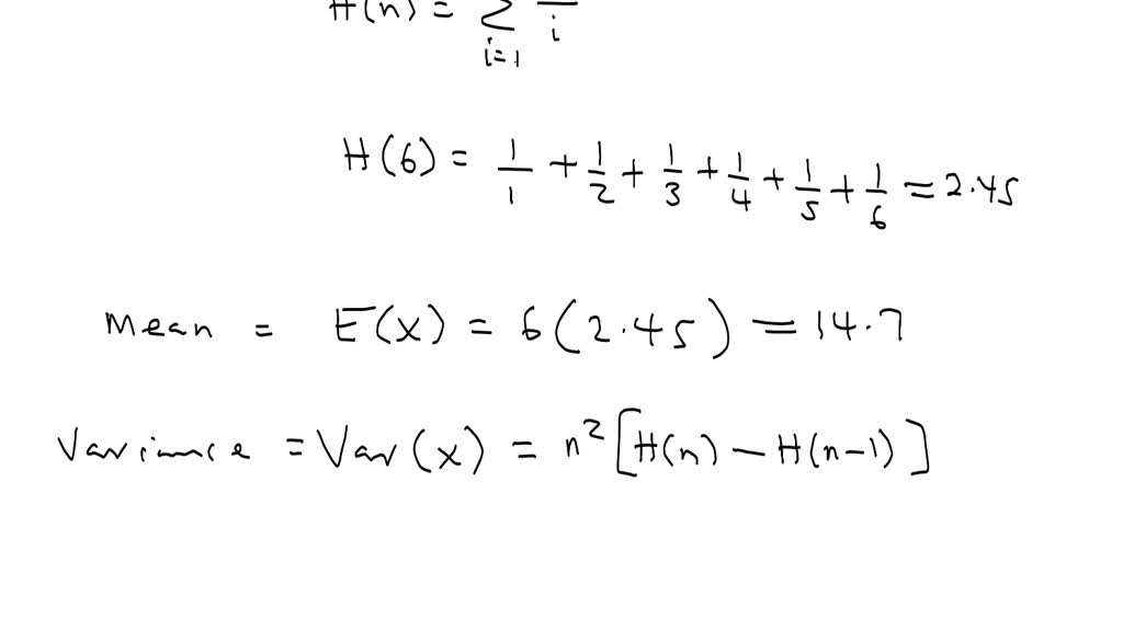 SOLVED Exercise 8.38. Find the We roll a die repeatedly until we see