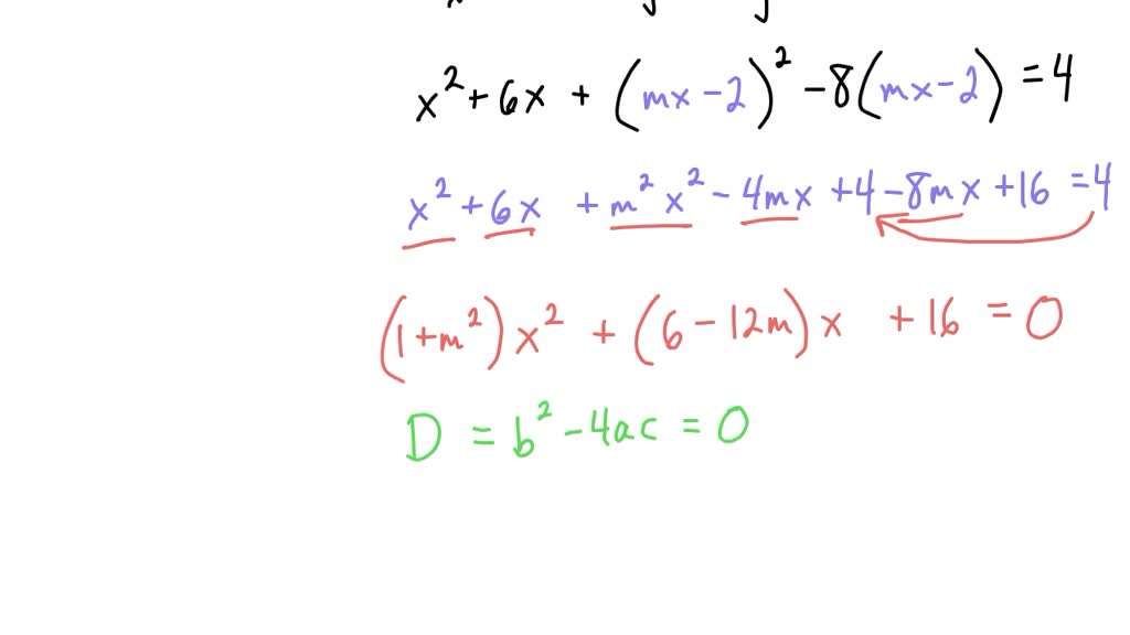 3 The line with equation mx-y-2=0 touches the circle with equation x^(2 ...