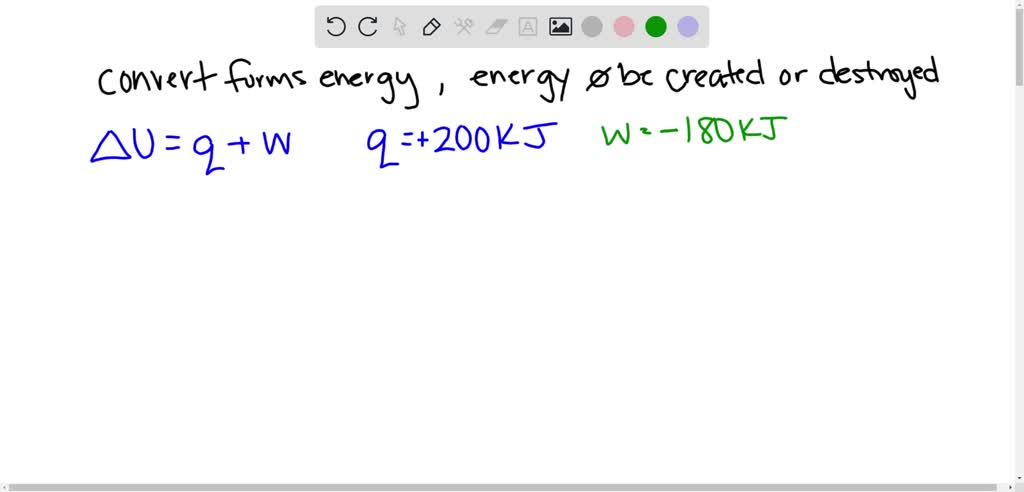 SOLVED: What is the first law of thermodynamics? Explain with the ...