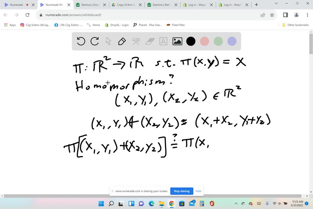 SOLVED: Prove that the mapping x x^6 from C* to C* is a homomorphism ...