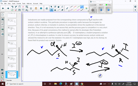 iodoalkanes-are-readily-prepared-from-the-corresponding-chloro-compounds-by-mathrms_mathrmn-2-reacti-81678