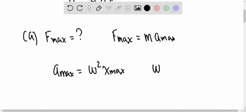 a-012-kg-body-undergoes-simple-harmonic-motion-of-amplitude-85-mathrmcm-and-period-020-mathrms-a-what-is-the-magnitude-of-the-maximum-force-acting-on-it-b-if-the-oscillations-are-produced-by-a-sprin-2