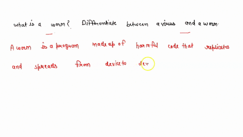 what-is-a-worm-differentiate-between-a-virus-and-a-worm-98225