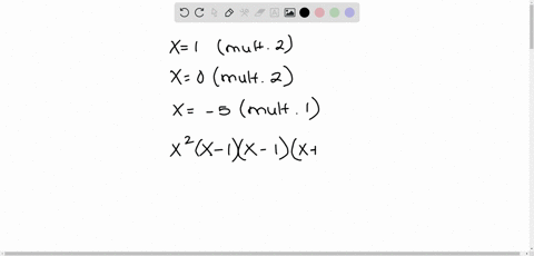 the-polynomial-of-degree-5-px-has-leading-coefficient-1-has-roots-of-multiplicity-2-at-x1-and-x0-and-a-root-of-multiplicity-1-at-x-5-find-a-possible-formula-for-px-px-47563