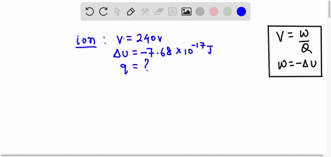an-ion-accelerated-through-potential-difference-of-24000-v-has-its-potential-energy-decreased-by-potential-energy-of-768-x-10-17-calculate-the-charge-on-the-ion_-49346