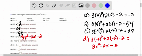find-the-following-for-the-function-fx-3x2-2x-2-fo-tx-c-f-4-g-f4x-d-f-x-h-fx-h-fx-2-a-f0-simplify-your-answer-b-f4-d-simplify-your-answer-c-f-4dsimplify-your-answer-d-f-x-lsimplify-your-answ-88553