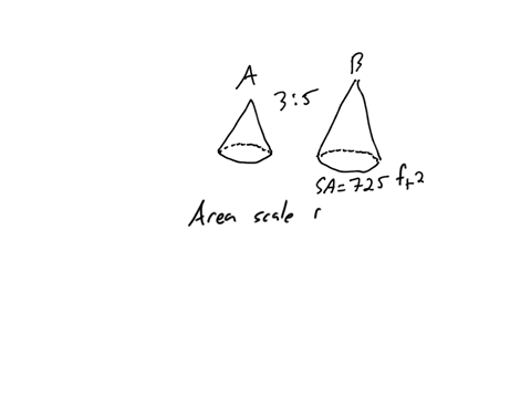 i-need-help-with-this-question-36-cone-a-is-similar-to-cone-b-with-a-scale-factor-35-if-the-surface-area-of-cone-b-is-725-ft2-find-the-surface-area-of-cone-a-56723